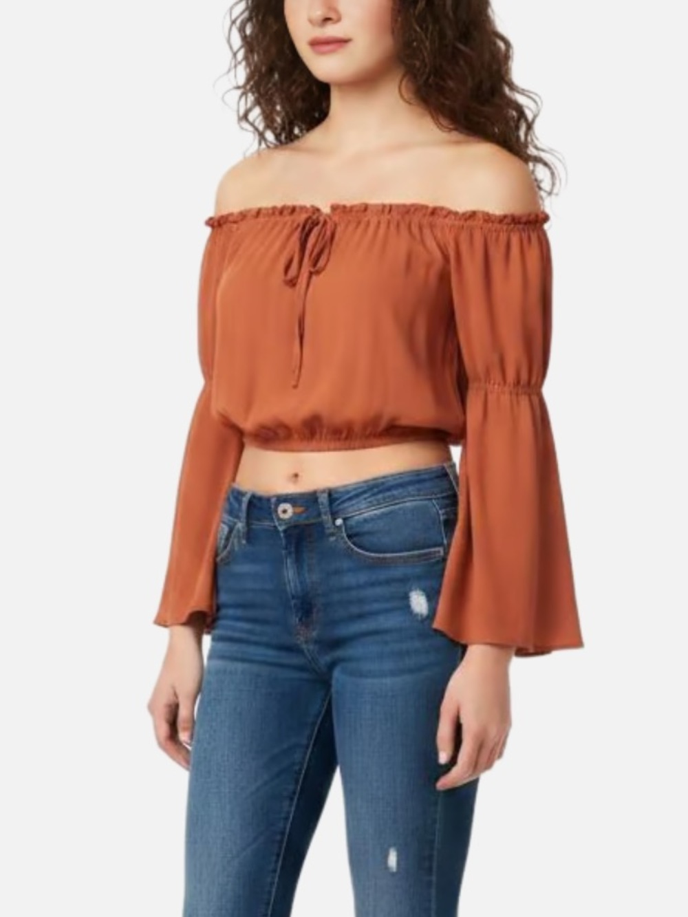 NWOT Pink Off The Shoulder Blouse